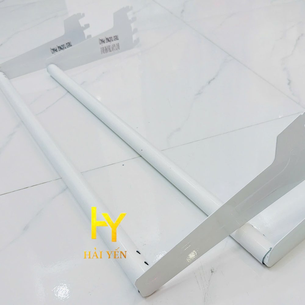 Thanh treo quần áo gắn thanh ray treo tường đơn